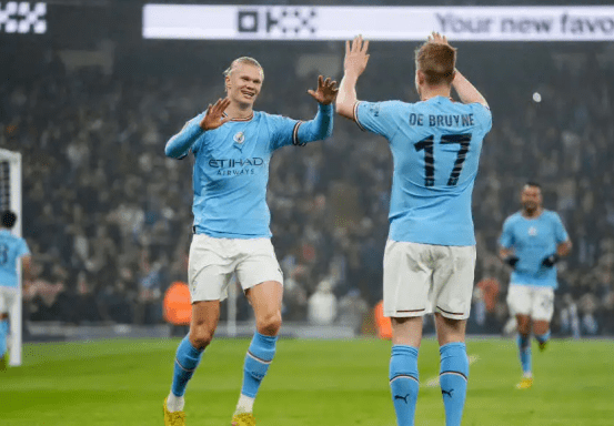 曼城凭一己之力,击败强劲对手 曼城凭一己之力,击败强劲对手