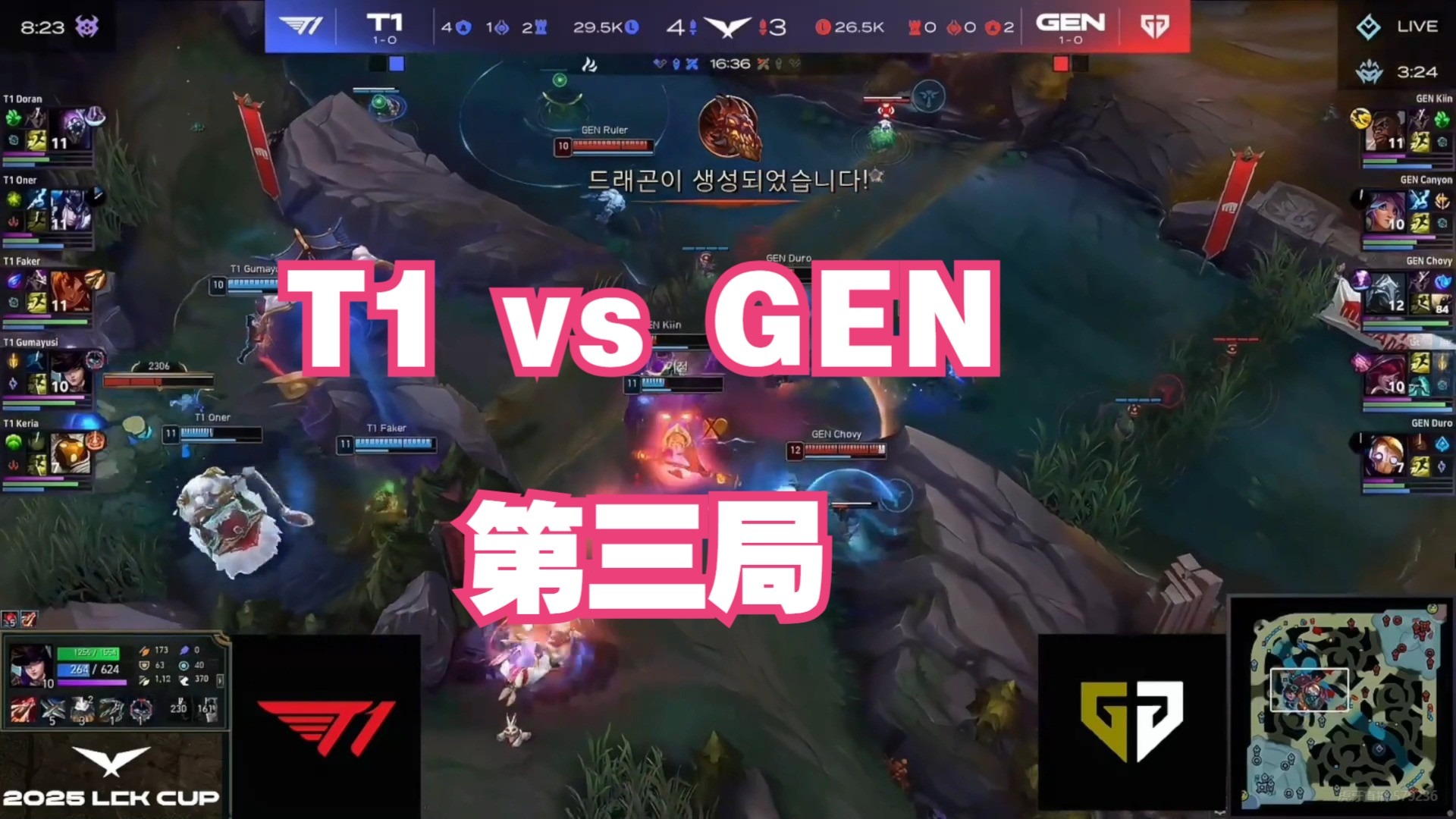 关于T1鏖战BRO,Bin极限生还后反打宿敌对决淘汰赛,成为赛场最大亮点的信息 关于T1鏖战BRO,Bin极限生还后反打宿敌对决淘汰赛,成为赛场最大亮点的信息